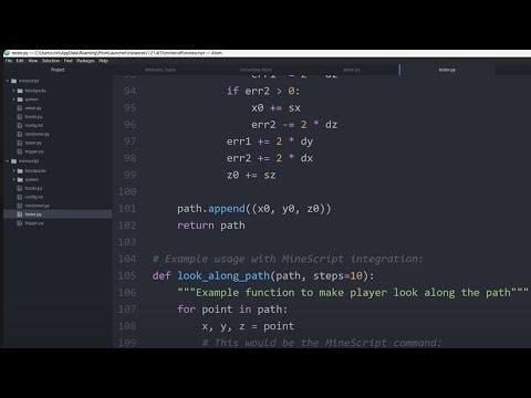 He made his own Skyblock Hacks