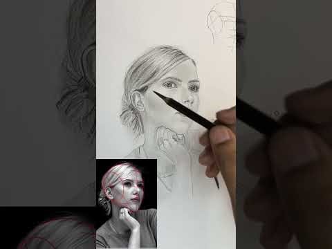 Pencil Drawing Face Shading Tutorial