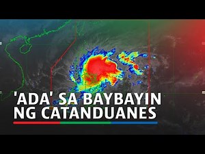 Tropical Storm Ada now over coastal waters of Catanduanes | ABS-CBN News