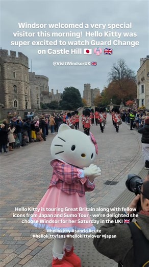 2.8K views · 176 reactions | 勺 Hello Kitty is touring Great Britain...