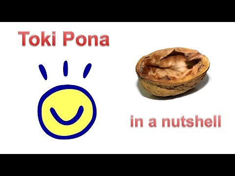 Toki Pona in a nutshell – the simplest language