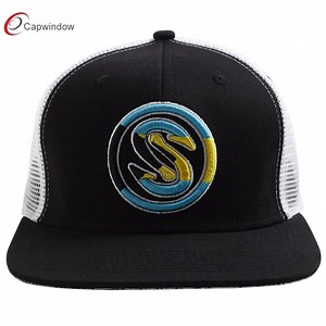[Hot Item] Custom 3D Embroidery Logo Mesh Snapback Hat for All Ages