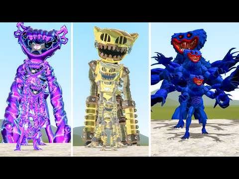 100 SPRUNKI VS GIANT MONSTER IN GARRY’S MOD – WHAT WILL HAPPEN? 😱🔥