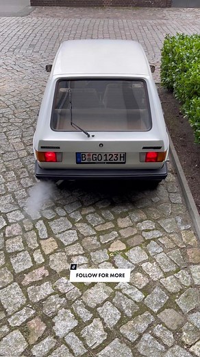 Vintage VW Golf Mk1 Classic Car Showcase