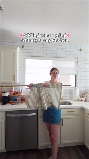 How to add color and whimsy to a white kitchen for spring