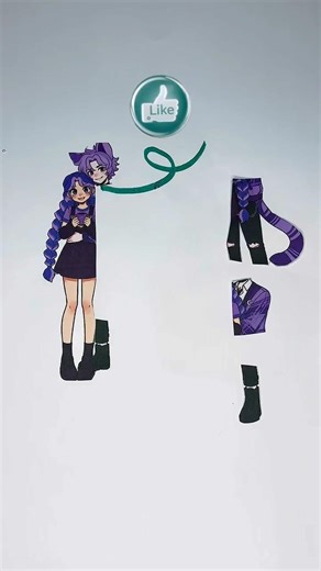 Poppy Playtime Chapter 5 Lilly Lovebraids | Paper Piece Assemble Game #poppyplaytime #art #fyp