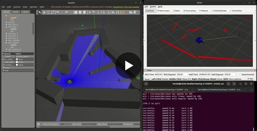 #ros2 #robotics #gazebo #rviz #robotsimulation #autonomousrobots #roboticsengineering | HARISH C