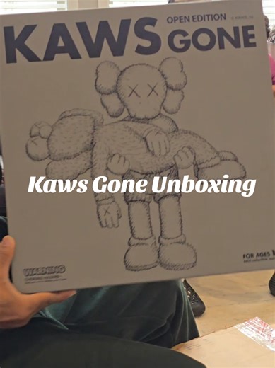 Last Kaws unboxing of 2025! #kaws #kawscollection #kawsunboxing #kawsfigure #artcollection