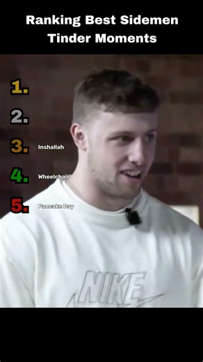 Ranking Best Sidemen TInder Moments #funny #shortsviral #sidemen #tinder