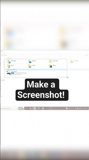 How to Take a Screenshot on PC Fast! 📸#Shorts