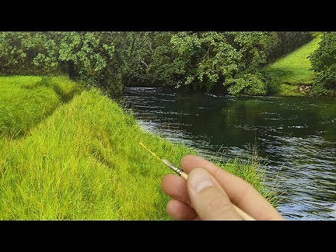 #114 How To Paint Realistic Grass