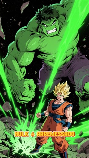 BROLY VS HULK — A BATALHA DOS MONSTROS