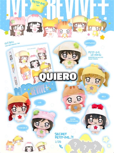 IVE REVIVE / Pero que belleza de álbum😍. El concepto viene de las ideas de REI, quien sugirió que se hiciera un diseño Kawaii de los minive. Si lo necesitamos #IVE #iverevive #ivecomeback #kpop #kpopalbum @IVE.official