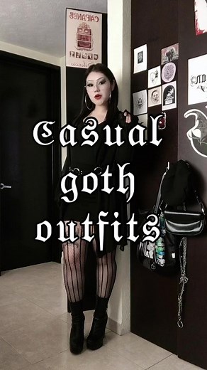 Gothic Outfits: Casual Style for Dark Fashion Enthusiasts