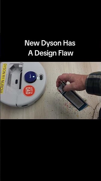 The new Dyson R1 Nurovi Robot Vacuum has a design flaw!