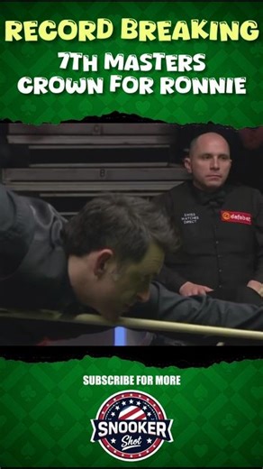 Ronnie o'sullivan#snooker #snookerhighlights #pool #worldsnookertour #selby #ronnie #ball #juddtrump