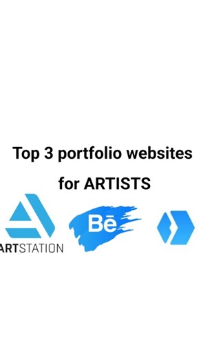 Pilot 94 | Artist on Instagram: "Top 3 portfolio websites for artists ⬇️ - Artstation - Behance - Portfoliobox FYI about artstation: They are a supporter of AI art which is very unfortunate as they are the industry standard for video game artists. I'm not sure if they are industry standard for others, but if you post on there it's best to have some watermarks (:"