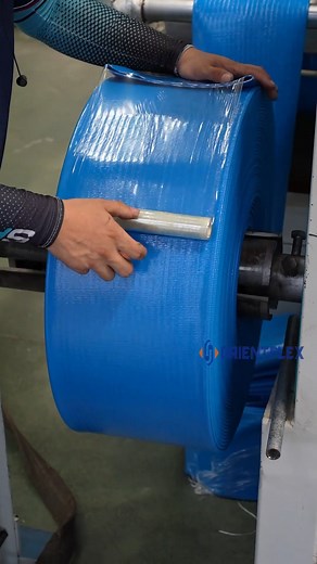 19K views · 156 reactions | The process of packaging PVC layflat hose We are a PVC hose & rubber hose manufacturer in China and a global one-stop hose and couplings supplier Contact us, surprise you: https://wa.me/8618131105602 sales20@orientrubber.com #reelsfb #reels #irrigationsystem #layflathose #agriculturalmachinery #waterpump #agriculturaltools #agriculturalequipment | Orientflex Rubber And PVC Hose | Facebook