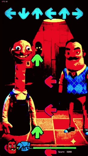 Ratafak vs Hello Neighbor! 👍 😅#millionviews #fypシ゚ #fnf #fyp #Meme
