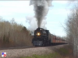 8.7K views · 1.1K reactions | Milwaukee Road 4-8-4 "Northern" #261 is seen crossing the Kettle River at Sandstone, MN, then making its way from Duluth to Minneapolis on the following day. From the Pentrex show "Extreme Steam" https://rfd.video/ExtremeSteam1 | Steam Giants | Facebook