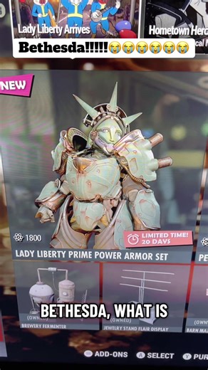 Fallout 76: Exploring the Atomic Shop Changes