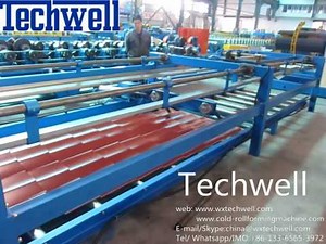 Tile Roof Sheet Auto stacker, Tile Roof Panel Auto Stacking Machine, Auto Stacker Machine