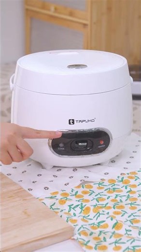 Cơm ngon chuẩn vị mỗi ngày 🍚 | Nồi cơm điện TAPUHO TRC3012 nhỏ gọn, tiện lợi