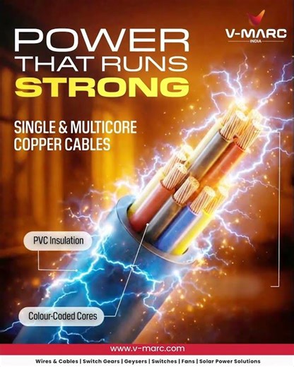 V-MARC - Single & Multicore Copper Cables for Homes & Systems