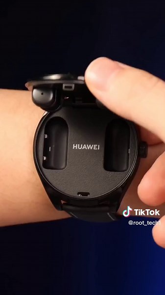 إبداع هواوي ساعة بداخلها سماعة 🎧 Huawei Watch Buds #تقنية #technology #huawei #tech #تكنولوجيا