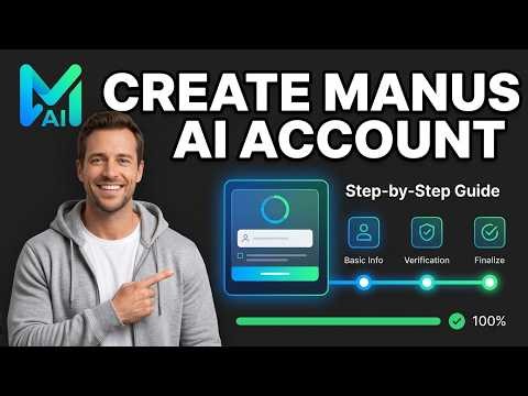 How To Create Manus AI Account 2025 Manus AI Sign UpRegister Guide