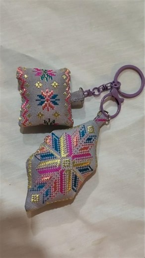 how to sew keychains. #sewing #how #diy #handmade
