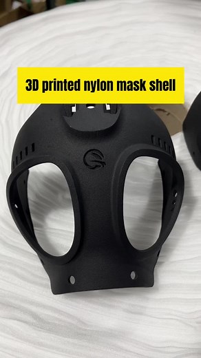 3D Printing a Custom Nylon Mask Shell