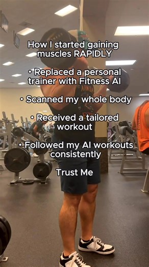 Ready to crush your fitness goals?🏋️‍♂️ Fitness AI now has AI Body Scan that tailors personalized workouts to your body type. Don't miss out! | Fitness AI