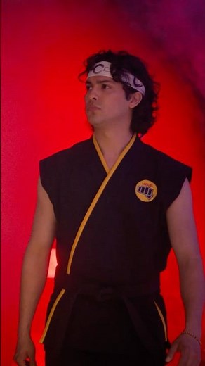 Seeing Miguel in the Cobra Kai gi