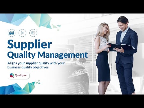 Supplier Quality Management System | Vendor Performance Management Software - Qualityze Inc