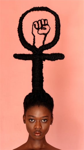 Here’s how artist Laetitia Ky uses her own hair as a platform to advocate for the issues she cares about: #LaetitiaKy #Art #Creativity | TED