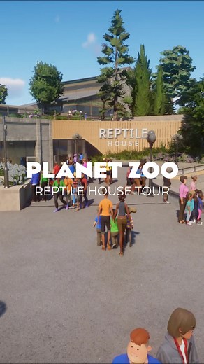 Planet Zoo Reptile House Tour — Biotopia Zoo Project