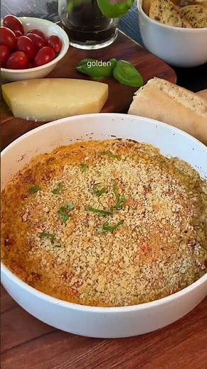 Creamy Tomato Boursin Dip - the easiest appetizer for your holiday parties!