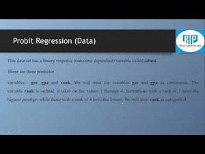 Stata Training Day-26: Probit Regression