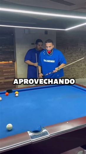 This is how you steal a pool game #poolmagic #trickshot #billiards