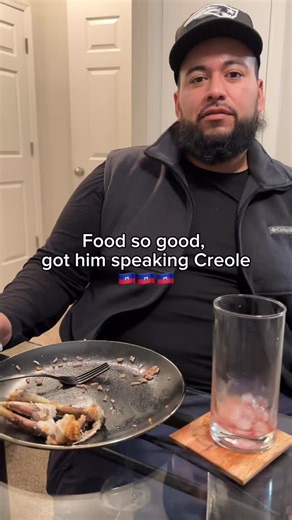 Food so good, got him speaking Creole 😜 this was requested for dinner plus I was craving it anyway. Haitian food for the win! 🇭🇹 #haitiantiktok🇭🇹 #haitiantiktok #haitianfood #haitian @yve.line | Discover Haitian Cuisine