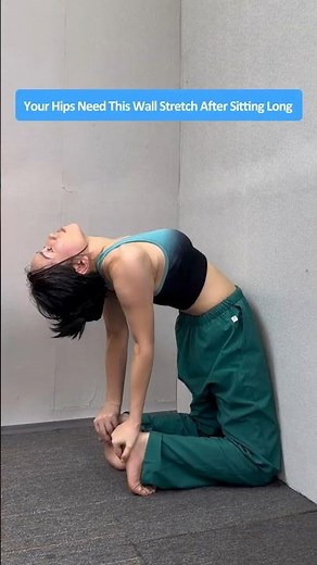 Sitting All Day? Try This Wall Exercise to Stretch Hip Flexors and Improve Mobility