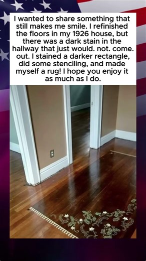 Turn a Stain Into a Rug!