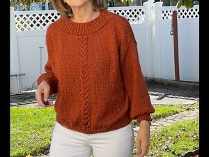 How to knit a collar with straight needles. All in 8 minutes