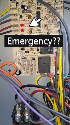 HVAC Blinking Red Lights