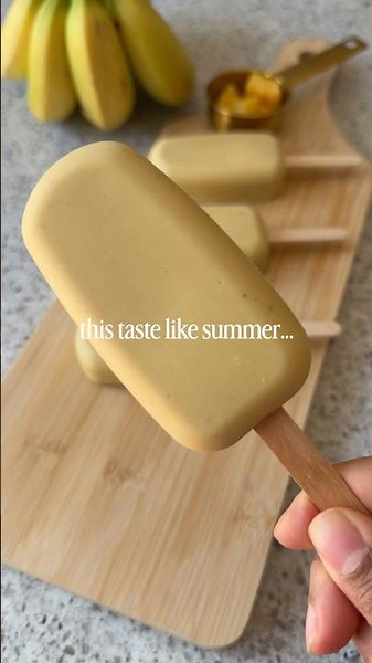 Creamy Mango Popsicles (Vegan & Dairy-Free)