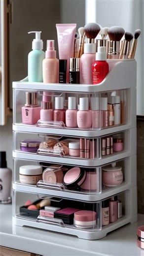 How to Organize Makeup Vanity At Home#makeupvanity #organization #homedecor #vanitycase #makeuptable