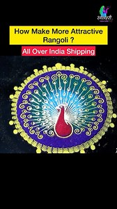 13K views · 1K reactions | ✨How To Make More Attractive Rangoli By Using Rangoli Stencils?✨ . . #rangolistencils #quickrangoli #rangolination #rangolilove #myrangoli #rangoli_art #rangolicolours #nashik #bangalore | Ranglahari Creations | Facebook