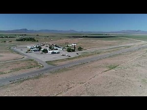 Aerial tour of Rachel, NV and the Extraterrestrial Highway