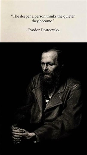 Dostoevsky Knew Why Deep Thinkers Stay Silent